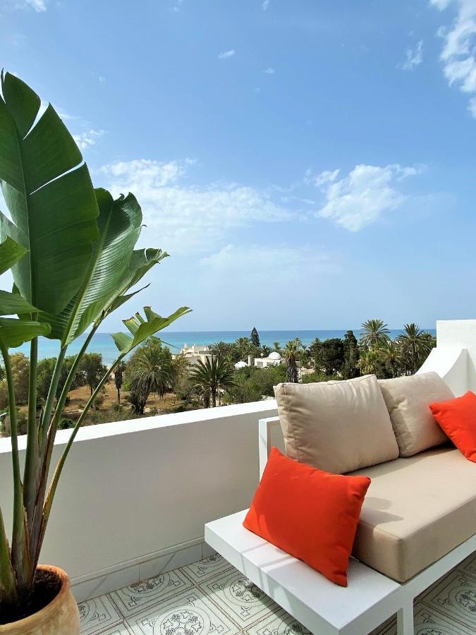 Apartamento Roof Top Pied Dans L'Eau Panoramic View, 80 Meters From Seaside Hammamet Exterior foto